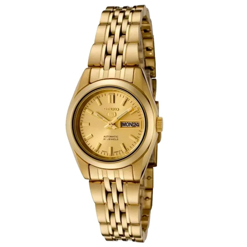 Reloj SEIKO 5 SYMA38K1 Automático Acero Mujer Dorado1