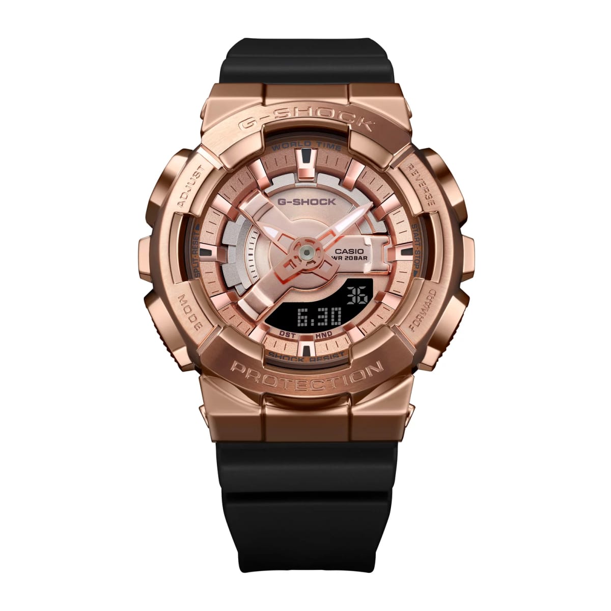 Reloj G-SHOCK GM-S110PG-1A Resina/Acero Mujer Oro Rosa2