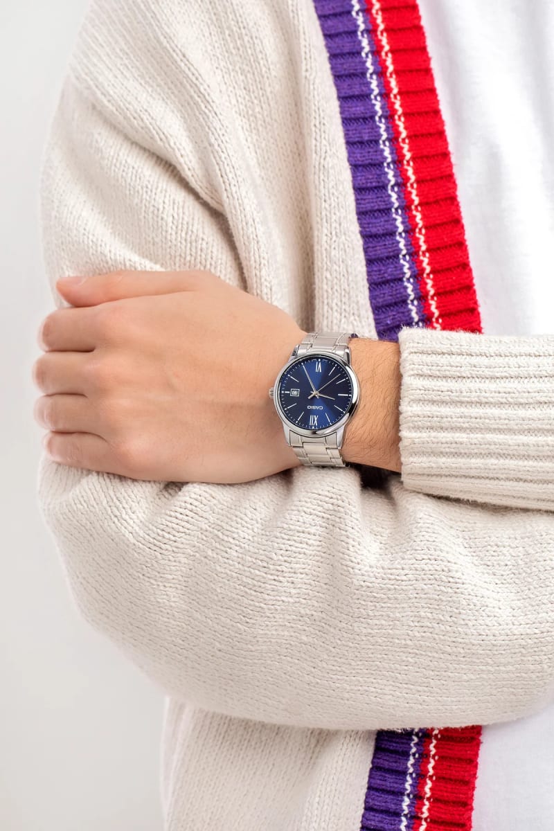 Reloj CASIO Regular MTP-V002D-2B3 Acero Hombre Plateado2