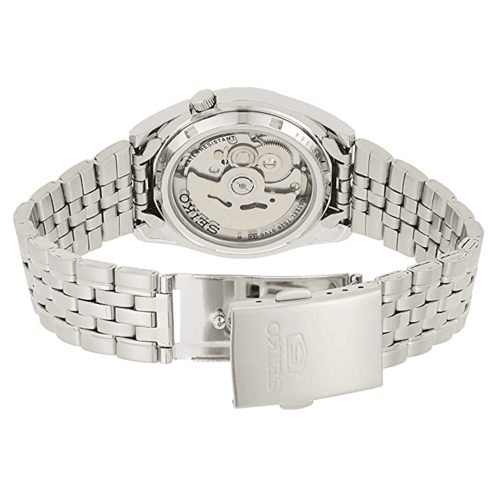Reloj SEIKO 5 SNKL19K1 Automático Acero Hombre Plateado2