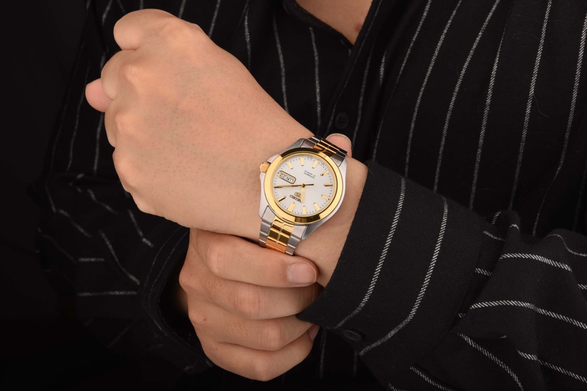 Reloj SEIKO 5 SNKK94K1 Automático Acero Hombre Plateado/Dorado6