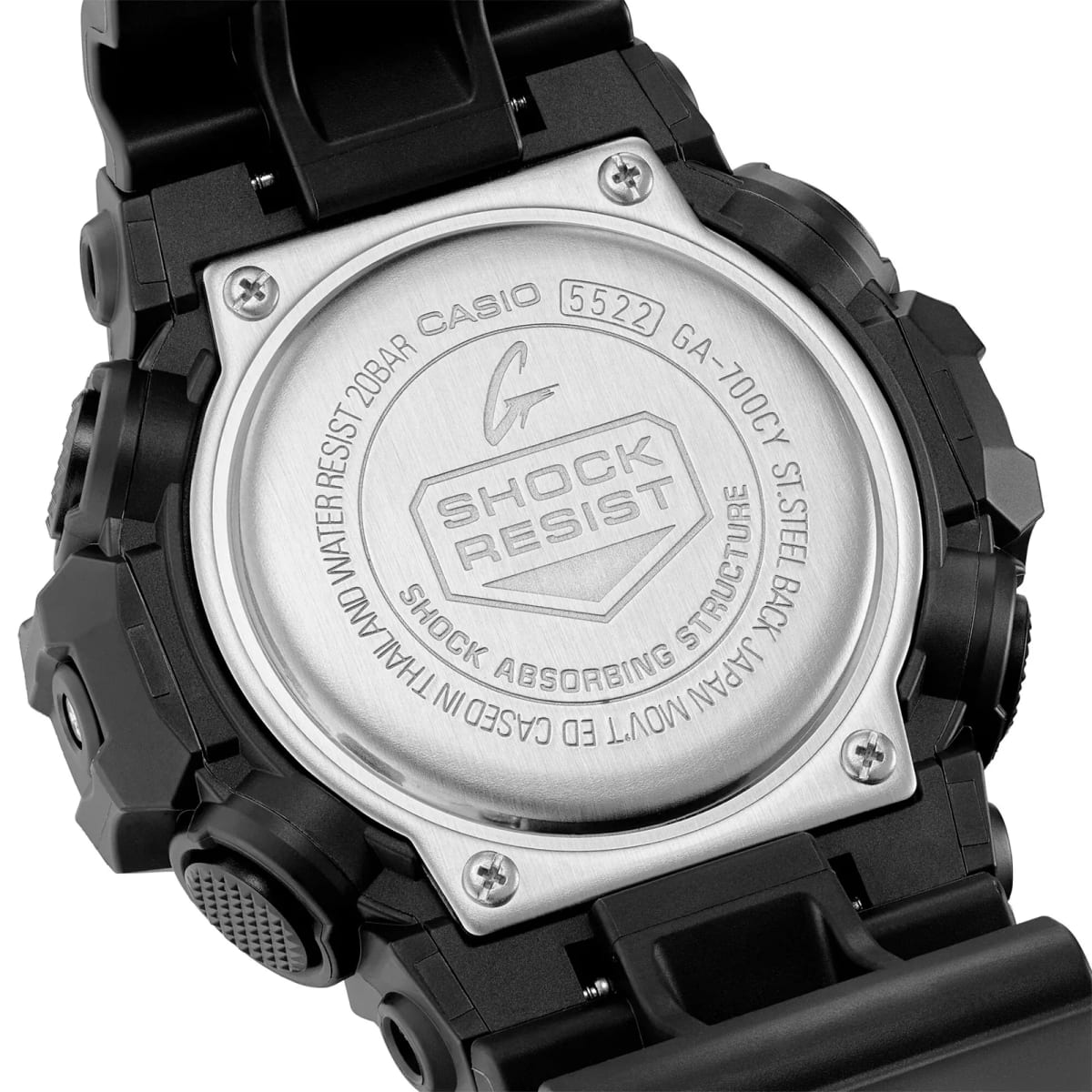 Reloj G-SHOCK GA-700CY-1A Resina Hombre Negro4