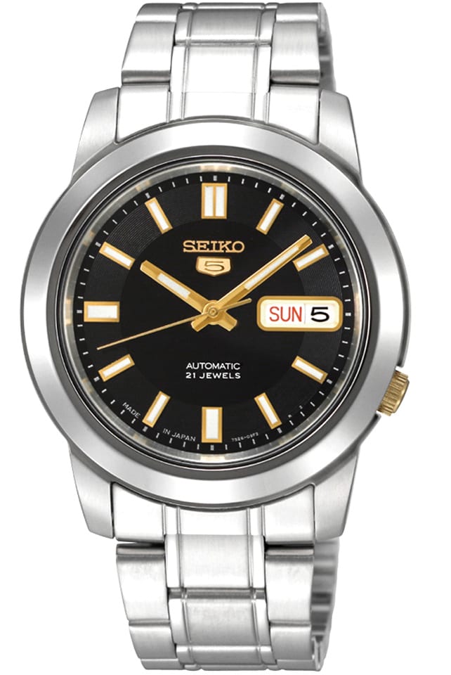 Reloj SEIKO 5 SNKK17K1 Automático Acero Hombre Plateado1