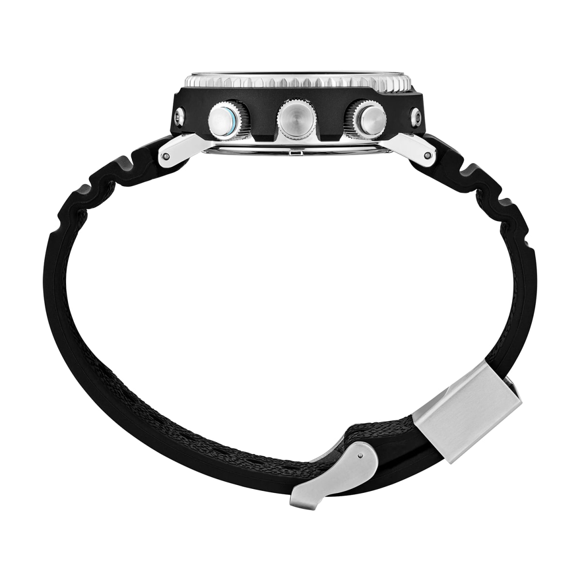 Reloj SEIKO PROSPEX PADI Arnie Hybrid Diver Edición 40 Aniversario SNJ035P1 Solar Acero/Resina Hombre Plateado/Negro4