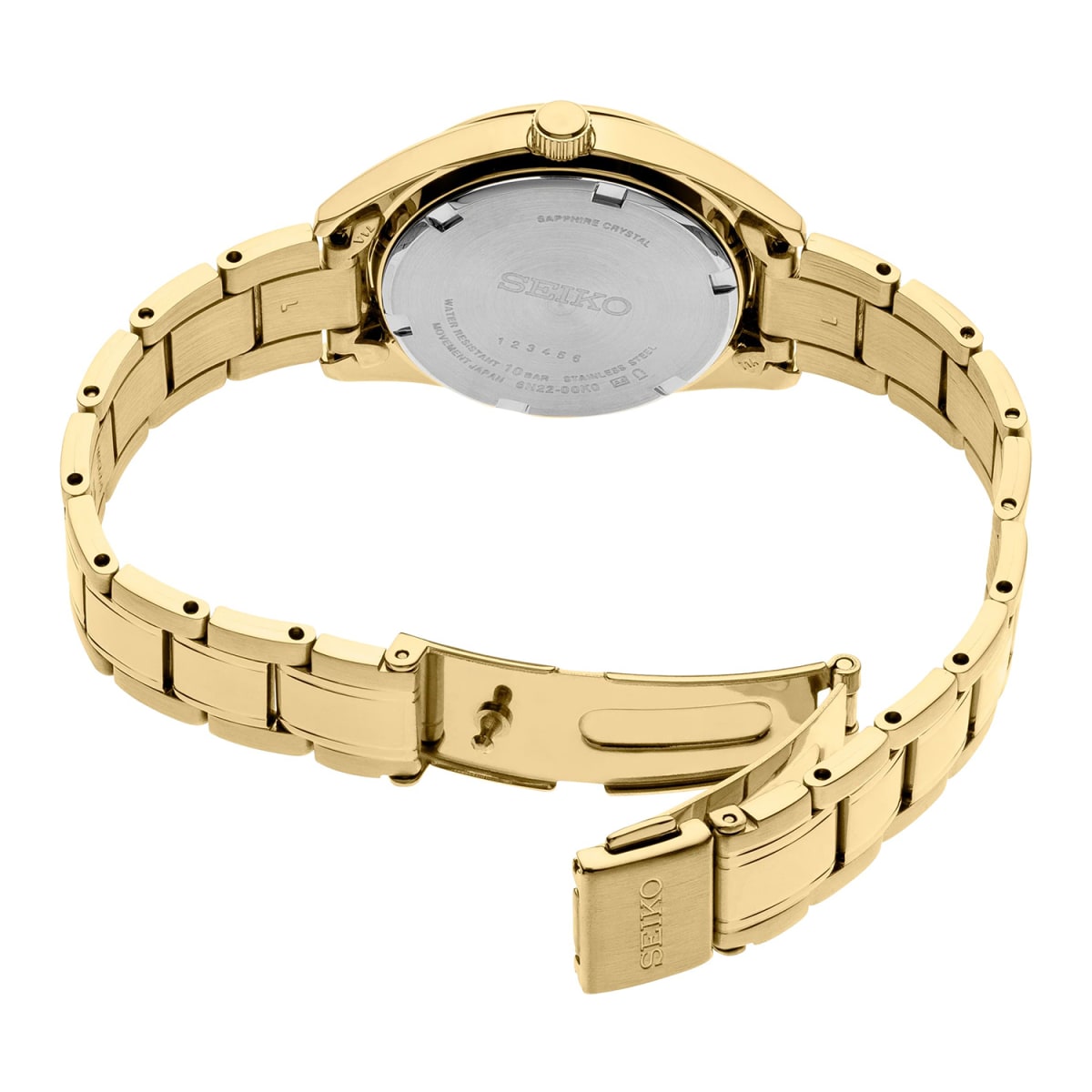 Reloj SEIKO SUR632P1 Cuarzo Acero Mujer Dorado6