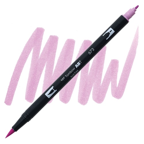 Tombow Doppel-Pinsel Stift – Braun, Mit Feiner & Breiter Spitze Für Aquarell & Lettering