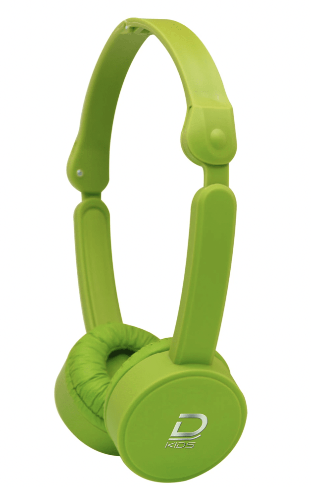 DATA COM TECH Audífono infantil stereo manos libres verde DATA COM TECH Audífono infantil stereo manos libres verde