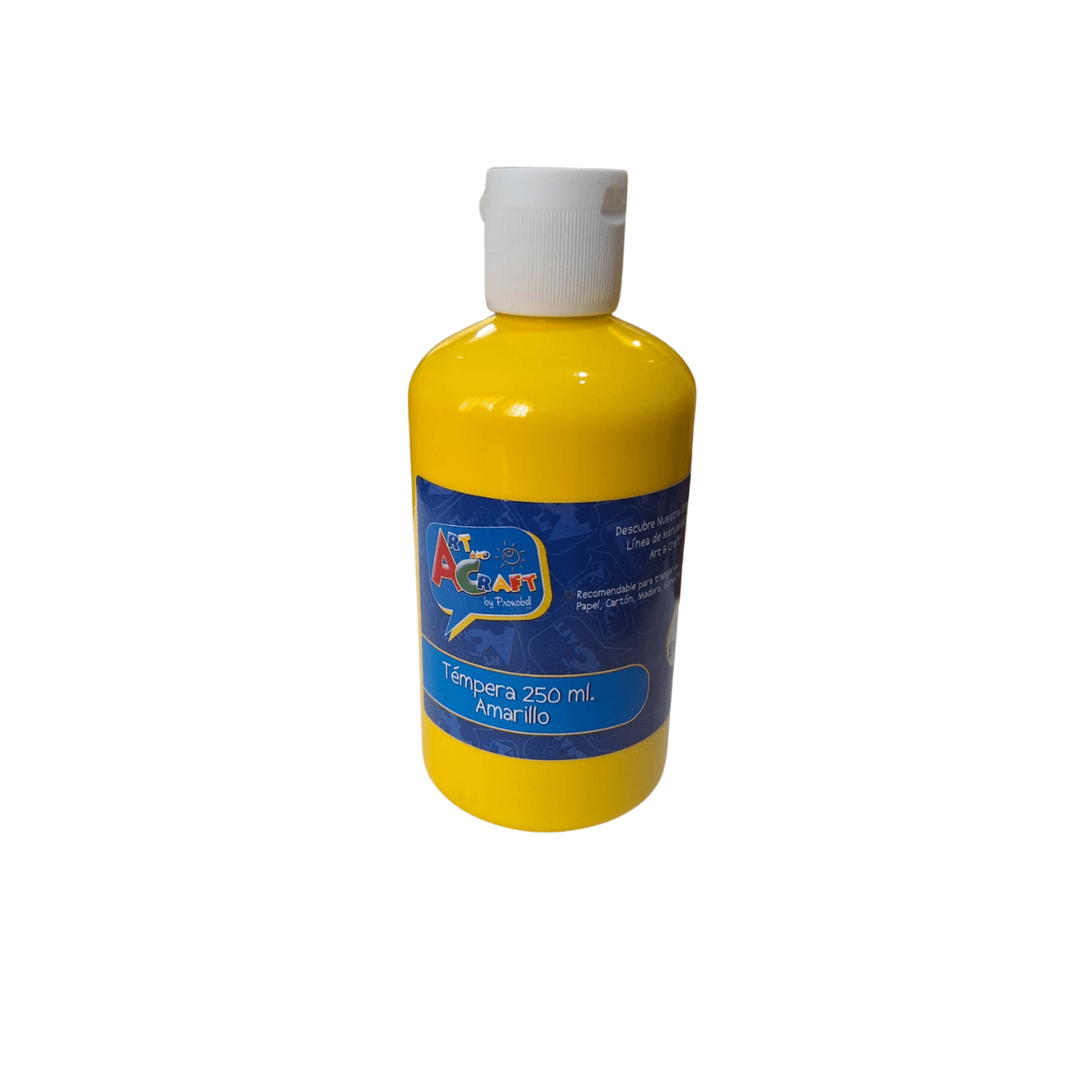 Témpera Preparada Manley Color Amarillo – Bote De 2 Unidades Para Manualidades Infantiles