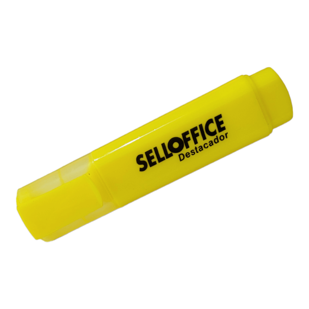 Selloffice Destacador Amarillo P/Biselada | Distribuidora y Librería Absa