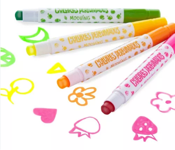 Mooving Estuche 4 Destacadores Gel C/Aroma 3051704 | Distribuidora