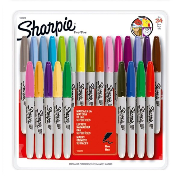 Sharpie Display Sharpie fine display 24unid | Distribuidora y Librería Absa
