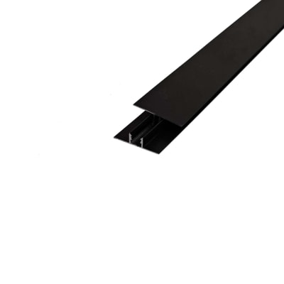 PERFILES METALSIDE H COLOR NEGRO