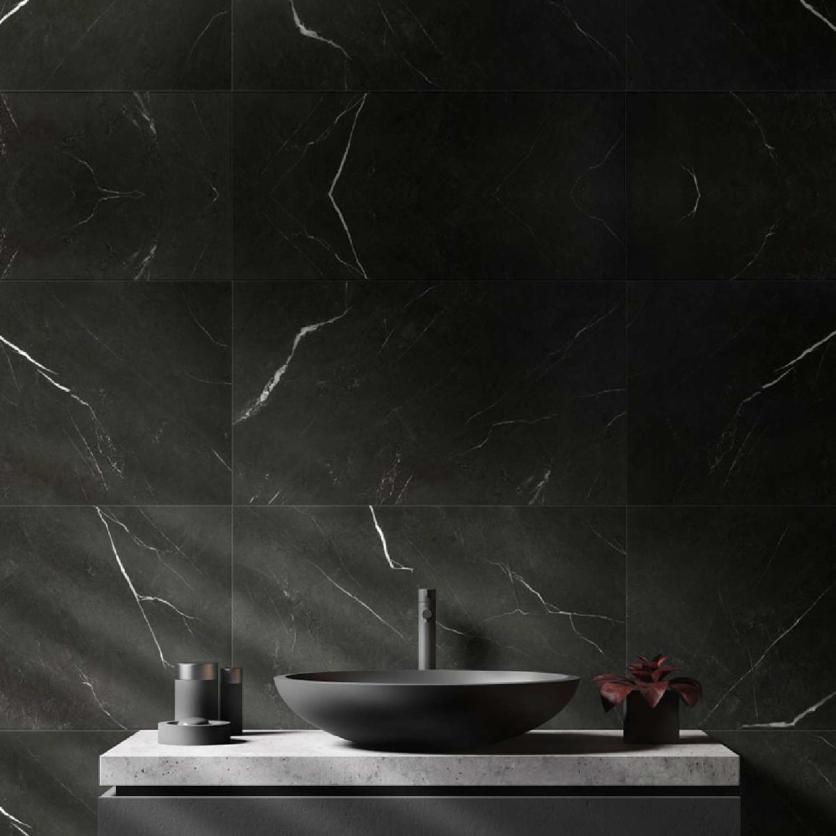 STONEPANEL MARMOL SICILIA NEGRO 122×60 cm3