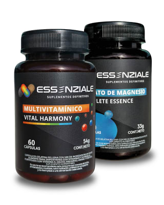 KIT ESSENZIALE MAGNESIO + MULTIVITAMÍNICO