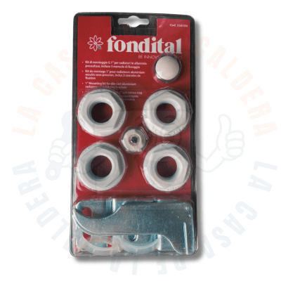 KIT DE MONTAJE PARA RADIADOR DE ALUMINIO FONDITAL