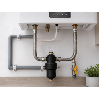 FLEXIBLE EXTENSIBLE DE ACERO INOXIDABLE 1/2