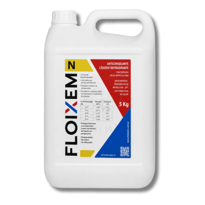 FLOIXEM N – ANTICONGELANTE CONCENTRADO MONOETILENGLICOL 5 KG