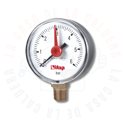 MANOMETRO DE PRESION 0-6 BAR 1/4