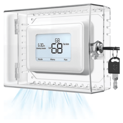 CAJA DE SEGURIDAD UNIVERSAL PARA TERMOSTATO CON LLAVE