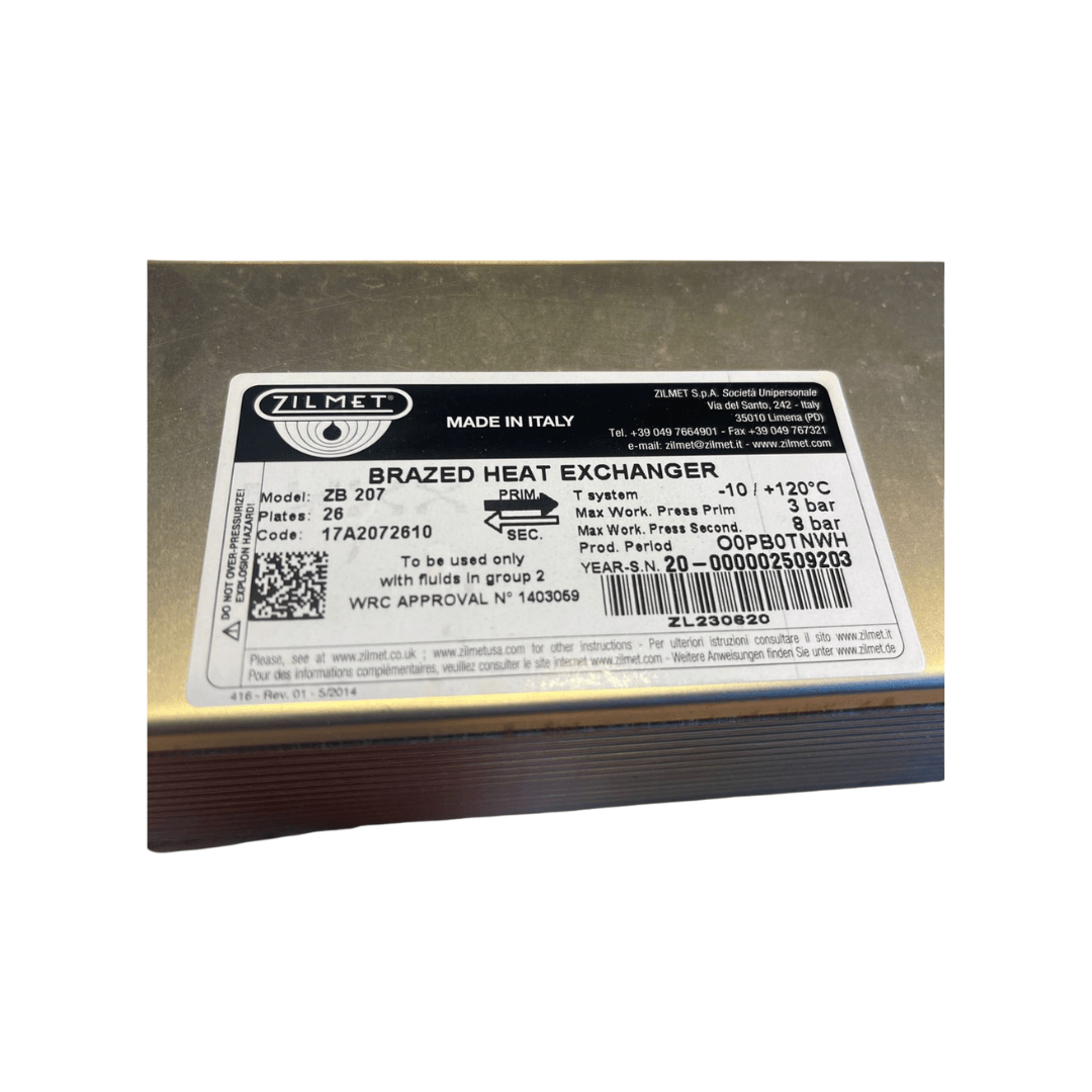 INTERCAMBIADOR PLACAS VIRGO2