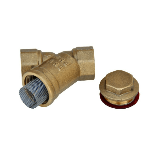 VALVULA FILTRO IMPUREZA TIPO Y 1 1/4 1