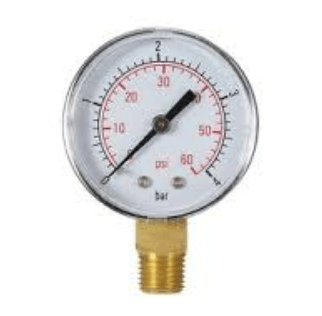 MANOMETRO PRES. SECO 0 A 4 BAR 1