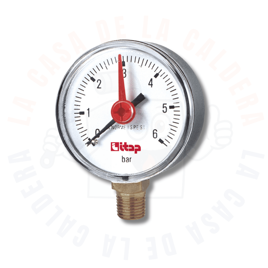 MANOMETRO DE PRESION 0-6 BAR 1/4