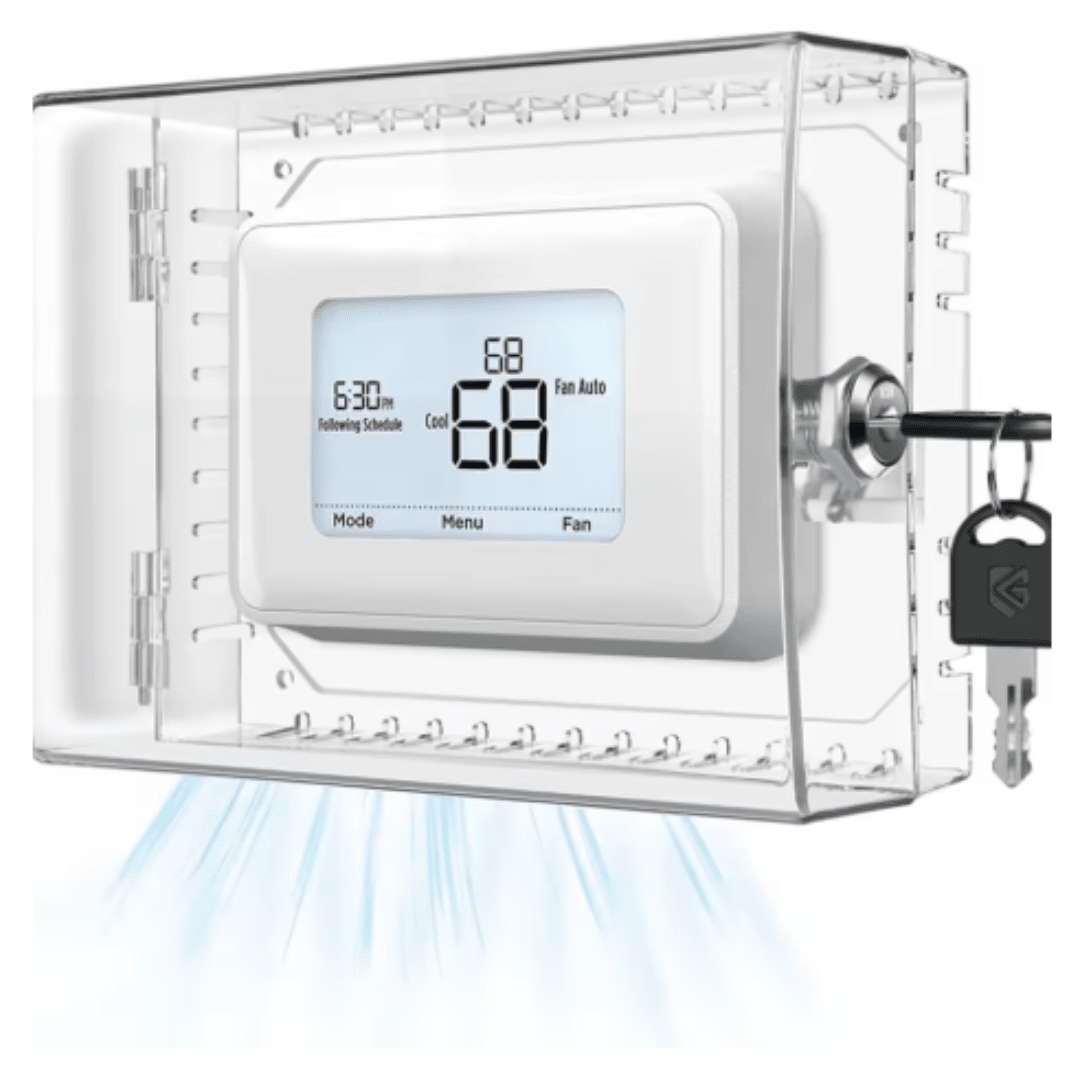 CAJA DE SEGURIDAD UNIVERSAL PARA TERMOSTATO CON LLAVE 1