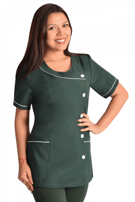 DELANTAL ARYHANA VERDE BOTELLA