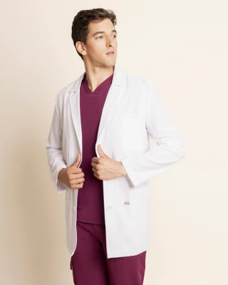 DELANTAL HOMBRE ADVANCE BLANCO