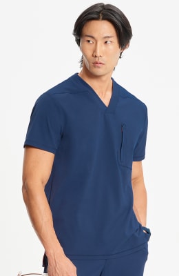 DELANTAL HOMBRE IN700A AZUL MARINO