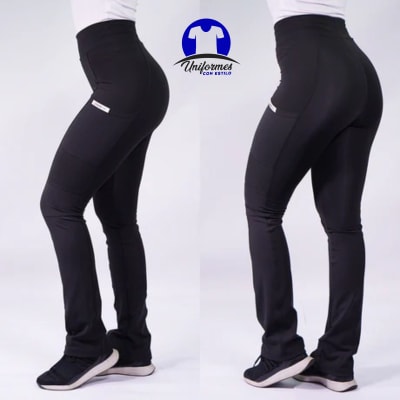 PANTALON MUJER FLEX NEGRO
