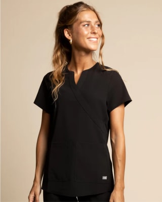 DELANTAL MUJER COMFORT NEGRO