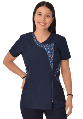 DELANTAL CRISTAL AZUL MARINO