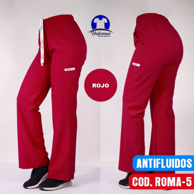 PANTALON ROMA ROJO