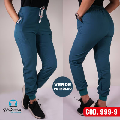 JOGGER UNISEX ANTIFLUIDO PETROLEO
