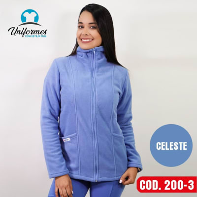 POLAR MUJER RIPHOLIA CELESTE