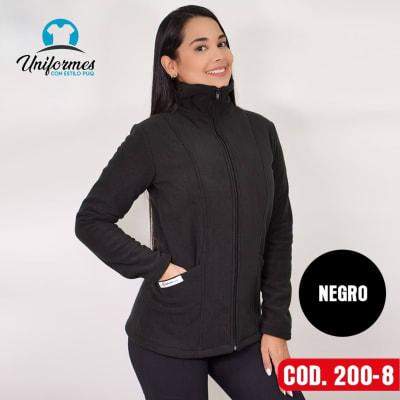 POLAR MUJER RIPHOLIA NEGRO