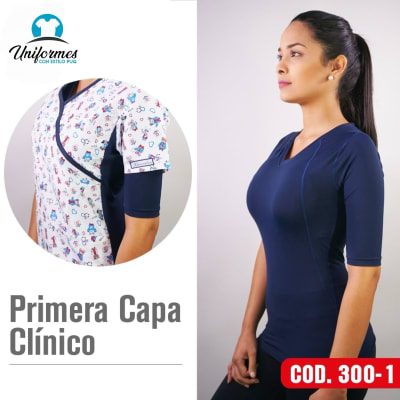 PRIMERA CAPA AZUL MARINO  3/4