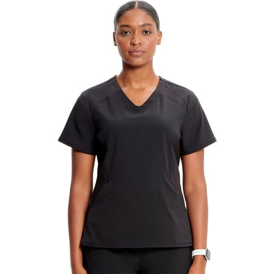 DELANTAL MUJER IN620A NEGRO