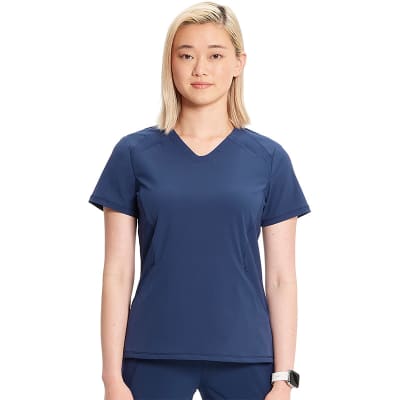 DELANTAL MUJER IN620A AZUL MARINO