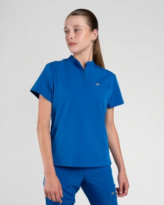 DELANTAL MUJER DYNAMIC JOKE AZUL REY