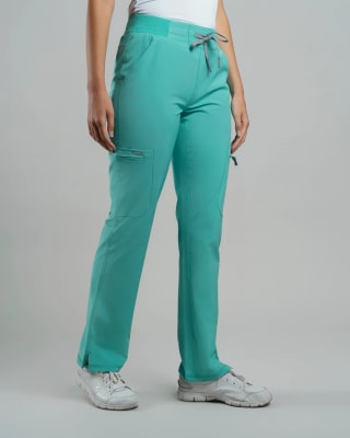 PANTALON MUJER SPORT STRETCH SURGICAL GREEN