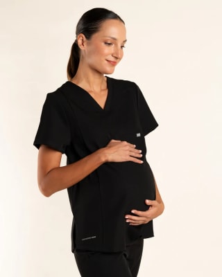 DELANTAL MOM´S NEGRO