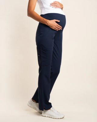 PANTALON MOM´S AZUL MARINO