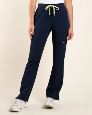 PANTALON MUJER AQUA AZUL MARINO
