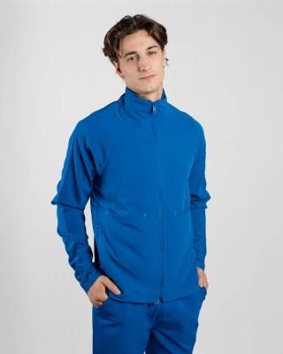 POLERON HOMBRE JACKET AZUL REY