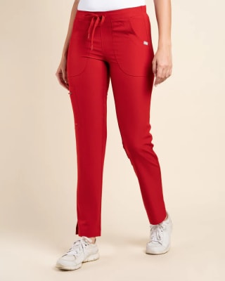 PANTALON MUJER WONDER ROJO