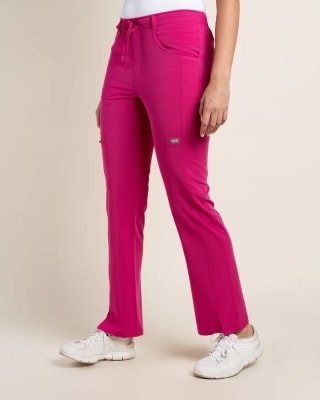 PANTALON MUJER COMFORT FUCSIA