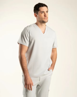 DELANTAL HOMBRE WONDER GRIS CLARO